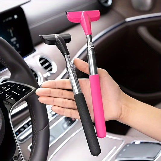 Retractable Portable Wiper for Car Rearview Mirrors and Windows