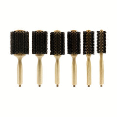 Boar Bristle Roller Comb Inner Buckle Curling Brush