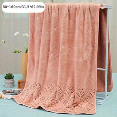 1pc LOVE Printed Hand Towel Bath Towel Soft Skin-friendly Face Towel