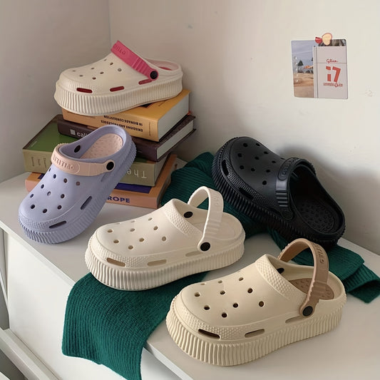 Women's Hollow Out Clogs Lightweight Slip On Shoes