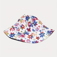 Floral Pattern Bucket Hat Sun Cap Unisex