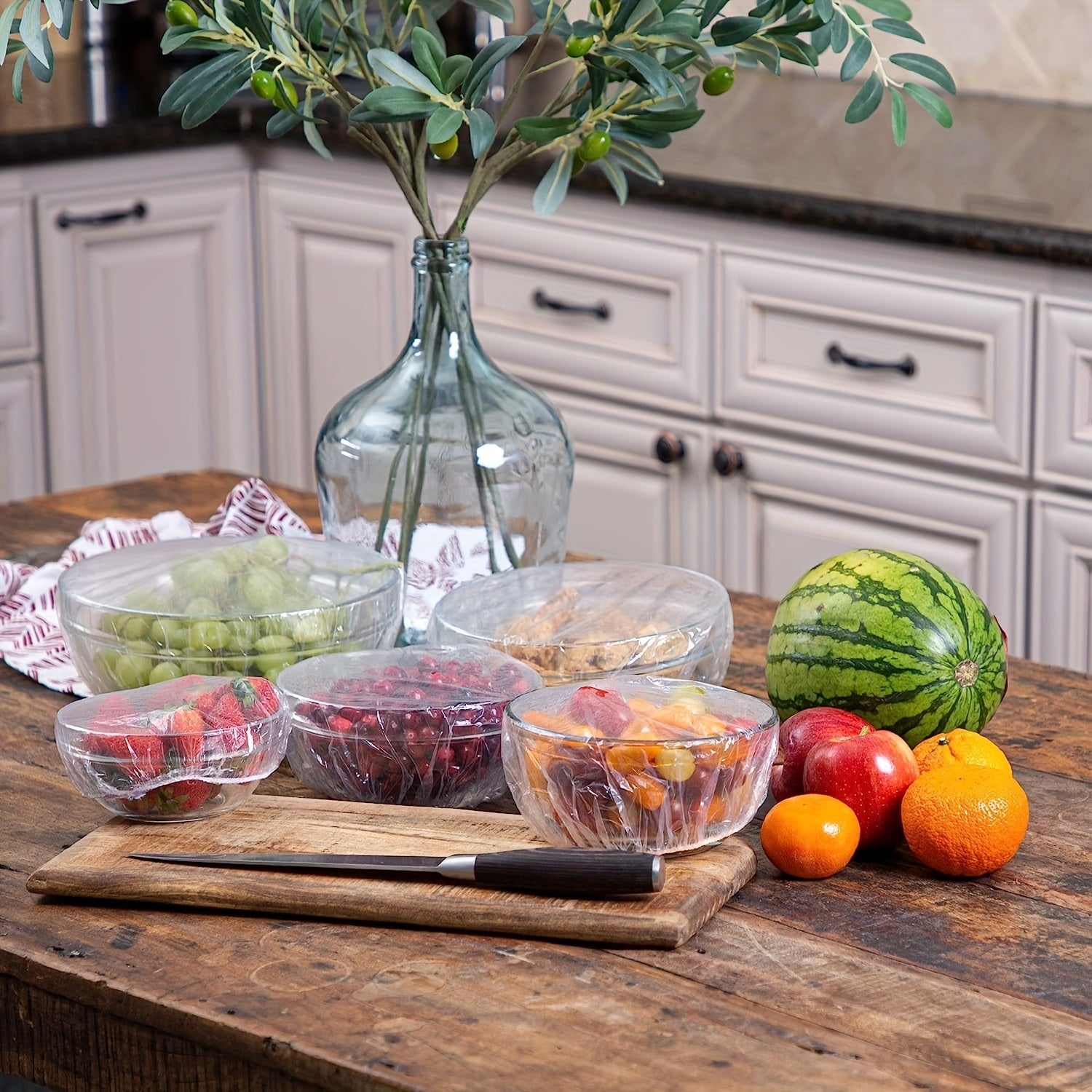 Reusable Bowl Covers Food Cover Stretchable Plastic Wrap