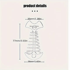 5pcs Aluminum Alloy Tent Wind Rope Buckles for Camping and Picnic