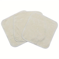 3pcs Bamboo Baby Bath Face Towels Soft Infant Washcloths