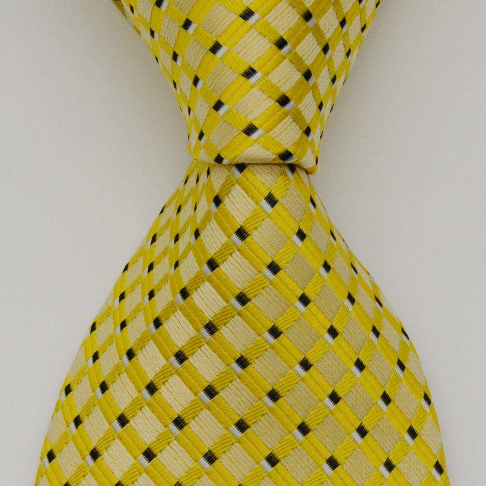Men's Classic Necktie Patterned Tie Business Tie Grid Party Wedding Tie