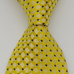 Men's Classic Necktie Patterned Tie Business Tie Grid Party Wedding Tie