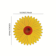 Sunflower Fly Trap Window Sticker for Indoor Use