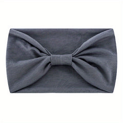 Wide Headbands For Women 7'' Solid Bandana