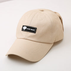 Men's Embroidered Baseball Cap Snapback Letter Trucker Hat