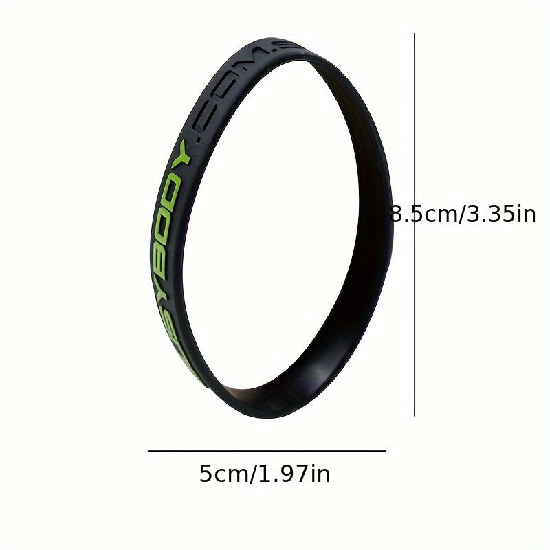 Creative Style Silicone Sports Bracelet