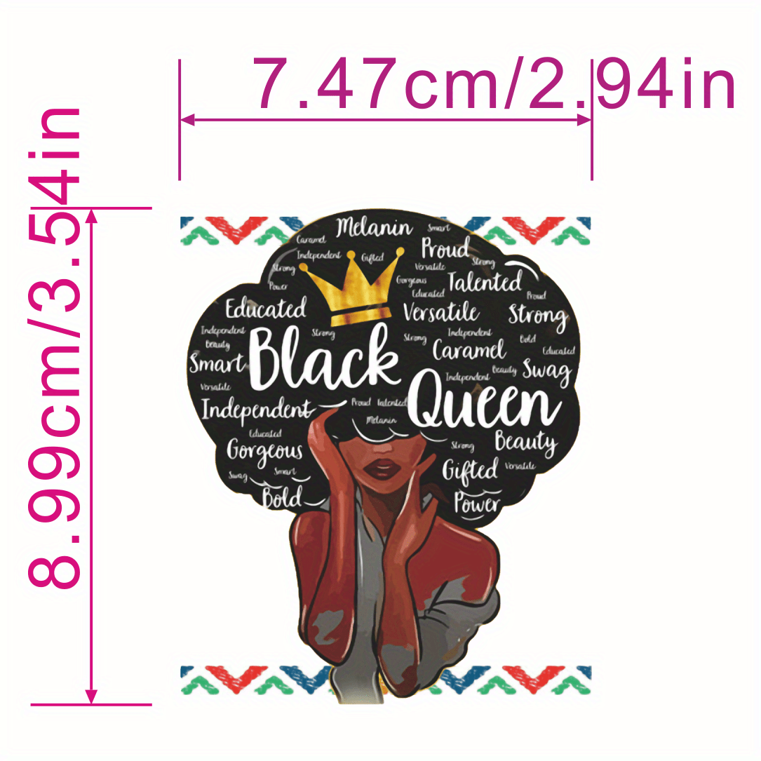 Girl Sublimation Printing Heat Painting Clothing Patches