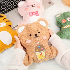 Cartoon Hot Water Bag Explosion-proof Hand Warmer for Camping Travel