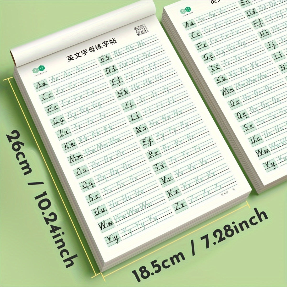 5 Notebooks for Practicing English Letters