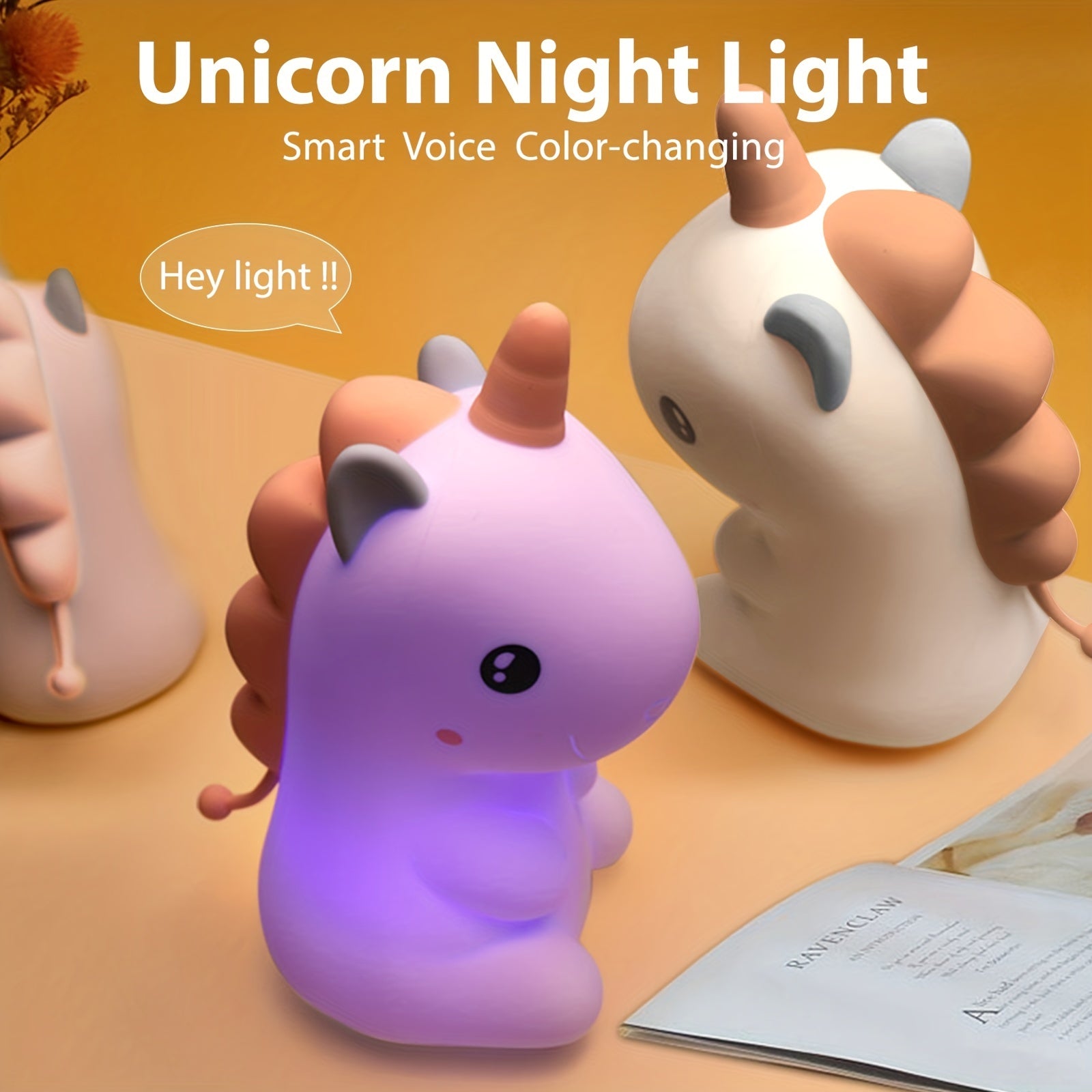 Smart Voice Night Light Lamp for Baby Gift