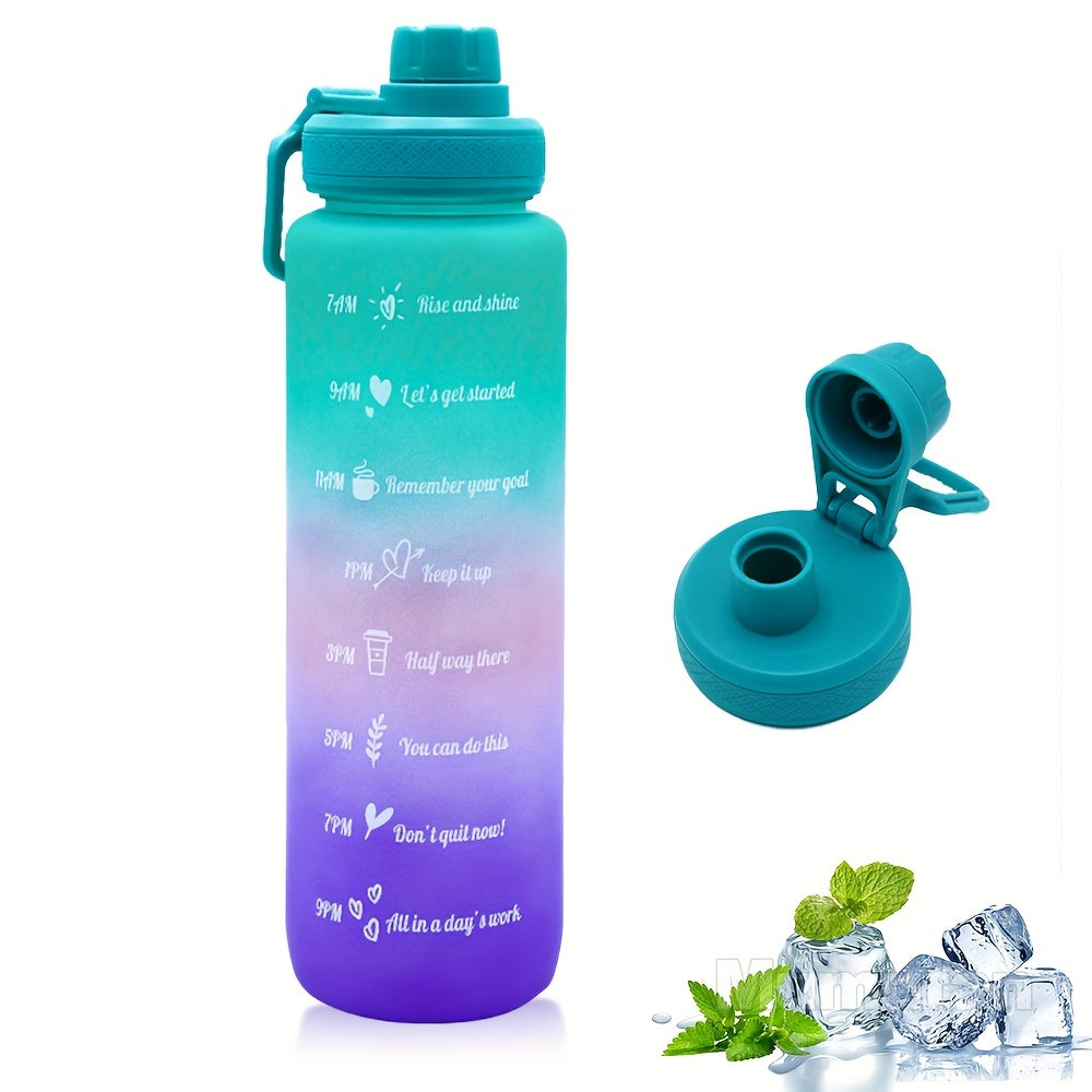 32oz BPA Plastic Water Bottle for Fitness & Hiking