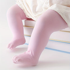Velvet Dance Socks Pantyhose For Baby Girls Kids