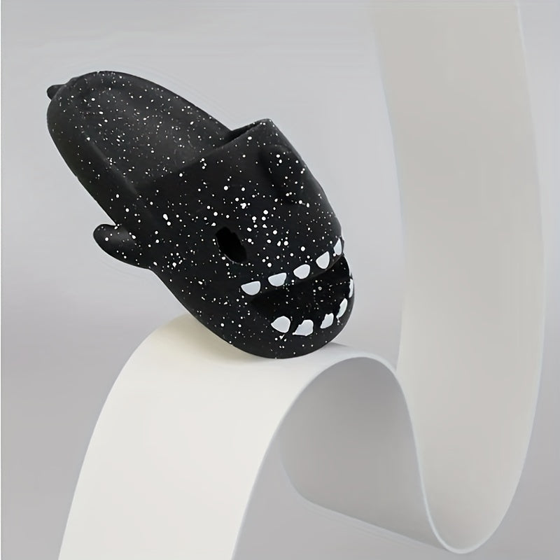 Adorable Shark Non Slip Platform Slides Soft Sole Cloud Slides