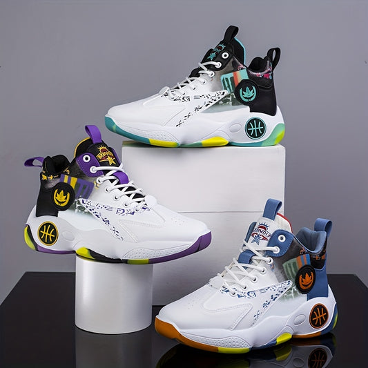Men's Shock Absorbing Basketball Shoes Non Slip Athletic Shoes