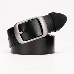  Leather Belt with Pin Buckle Vintage Unisex Jeans Pant Belt