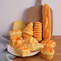 Bread Shaped Decorative Props for Photography and Display
