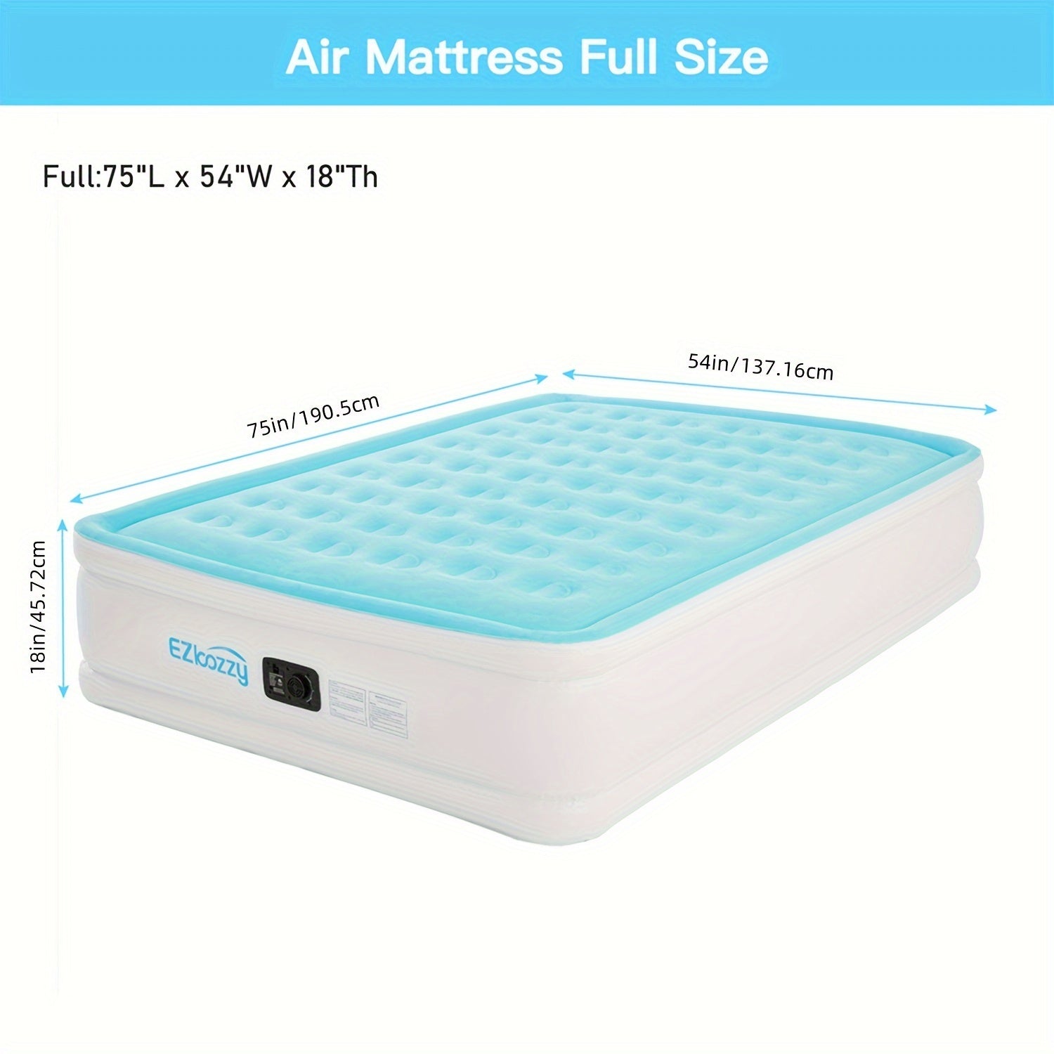 Outdoor Camping Air Mattress with Pump