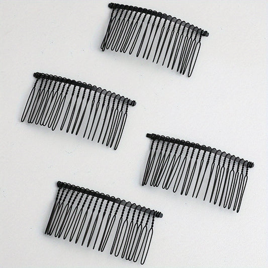 4pcs Basic Style Hair Styler Hair Comb Set Women's Hair Accessories