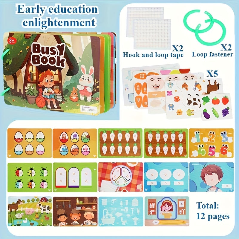 Early Learning Book Set for Kids: Ocean Numbers & Forest Animals