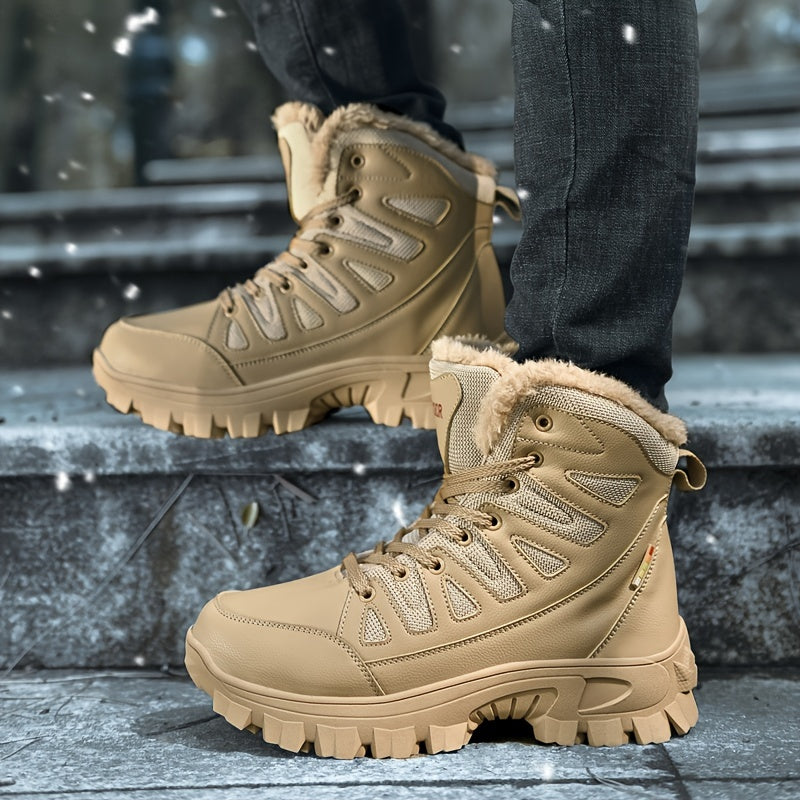 Men's Warm Snow Boots Hiking Boots Winter
