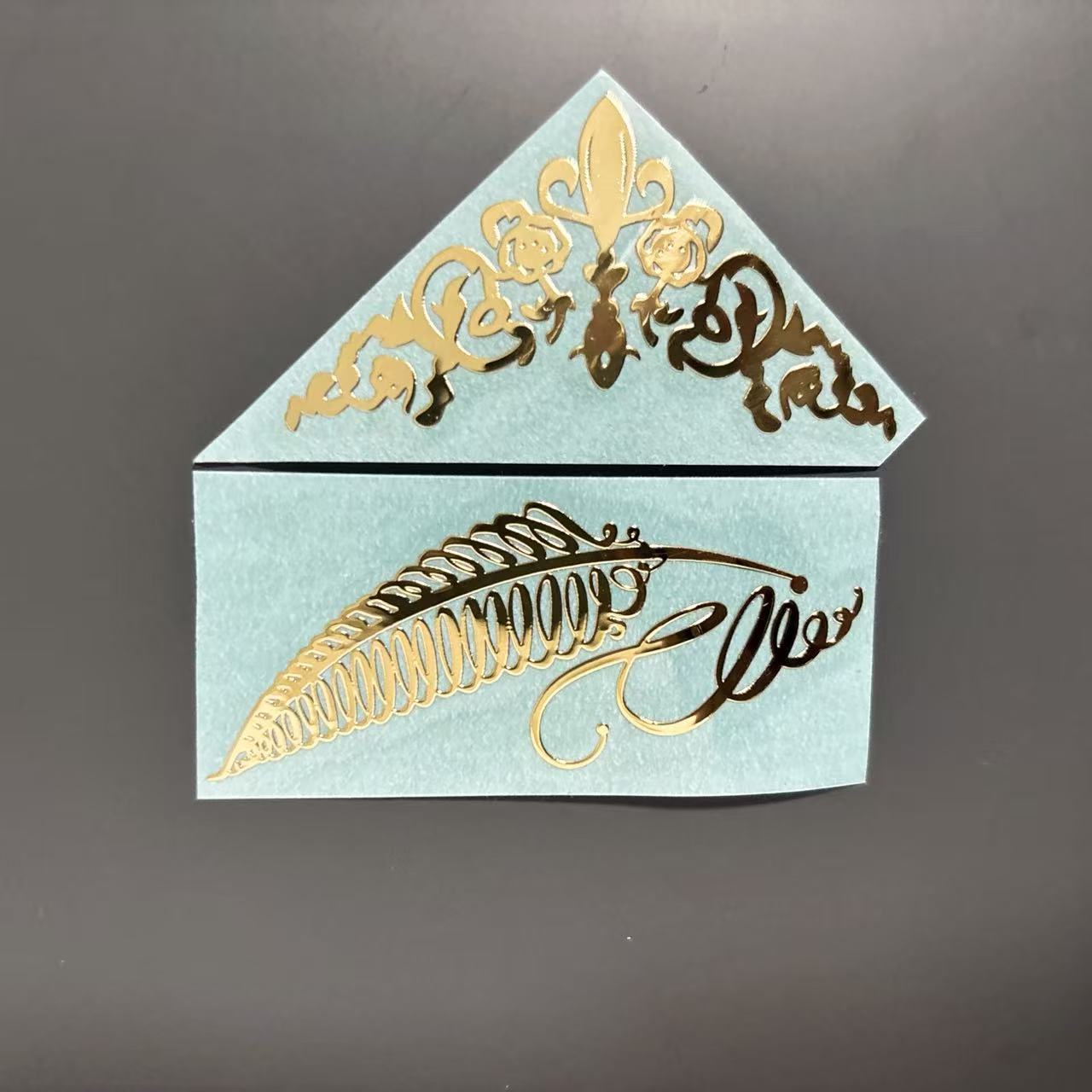 2 Metal Stickers: Musical Instruments, Computers, Tablets - Unique & Stylish
