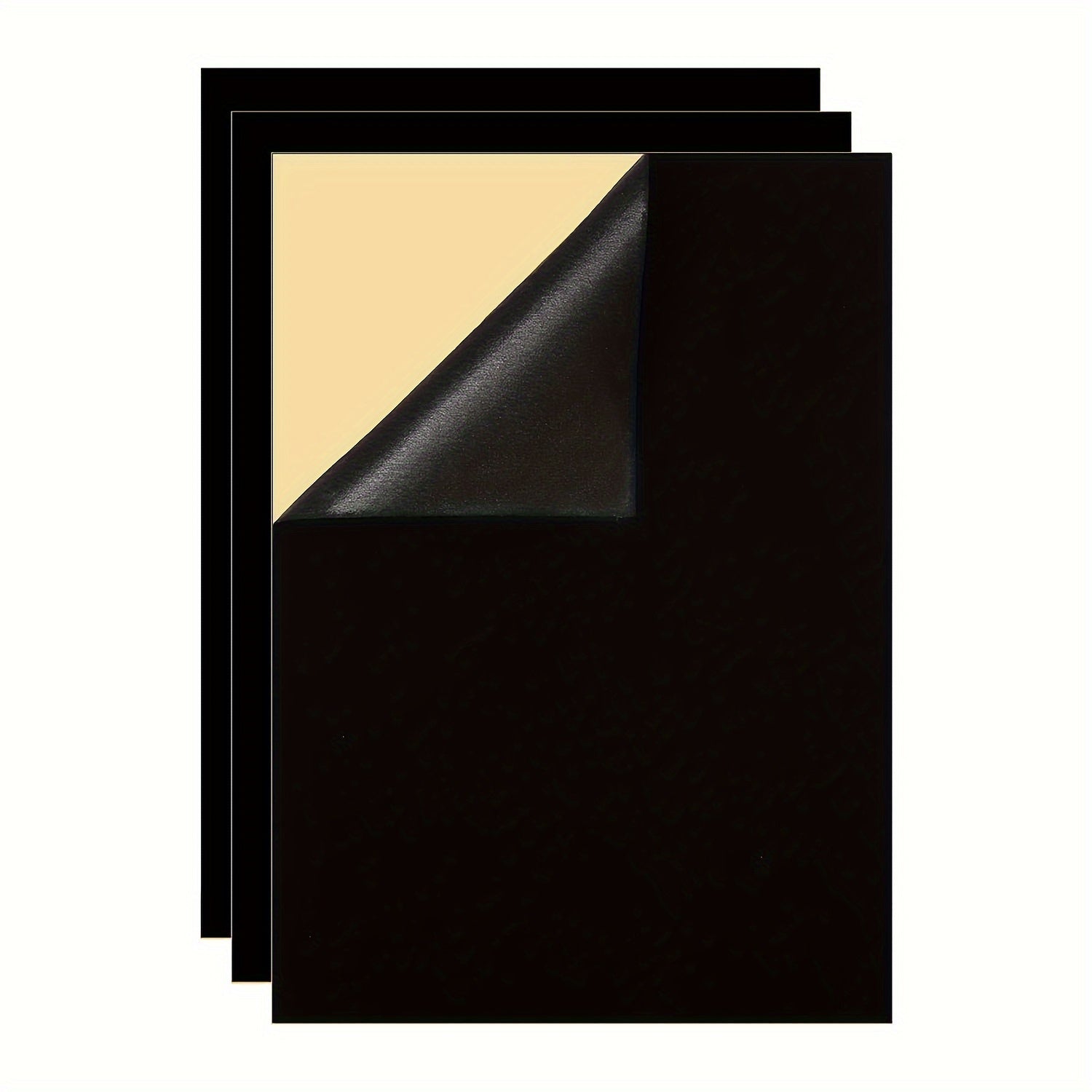 3pcs Peel and Stick Felt Board Adhesive Backing Self Adhesive Flocking Cloth