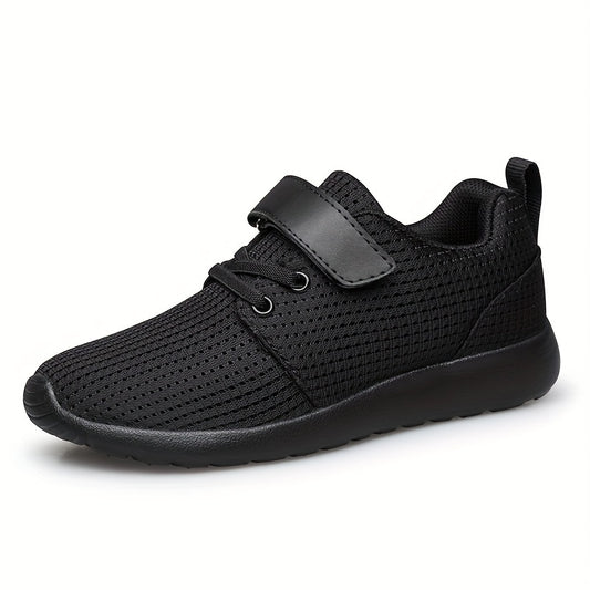 Boys Breathable Sneakers Hook Loop Casual Outdoor Shoes