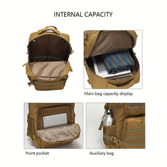 35L Outdoor Mountaineering Backpack for Riding Hiking Camping