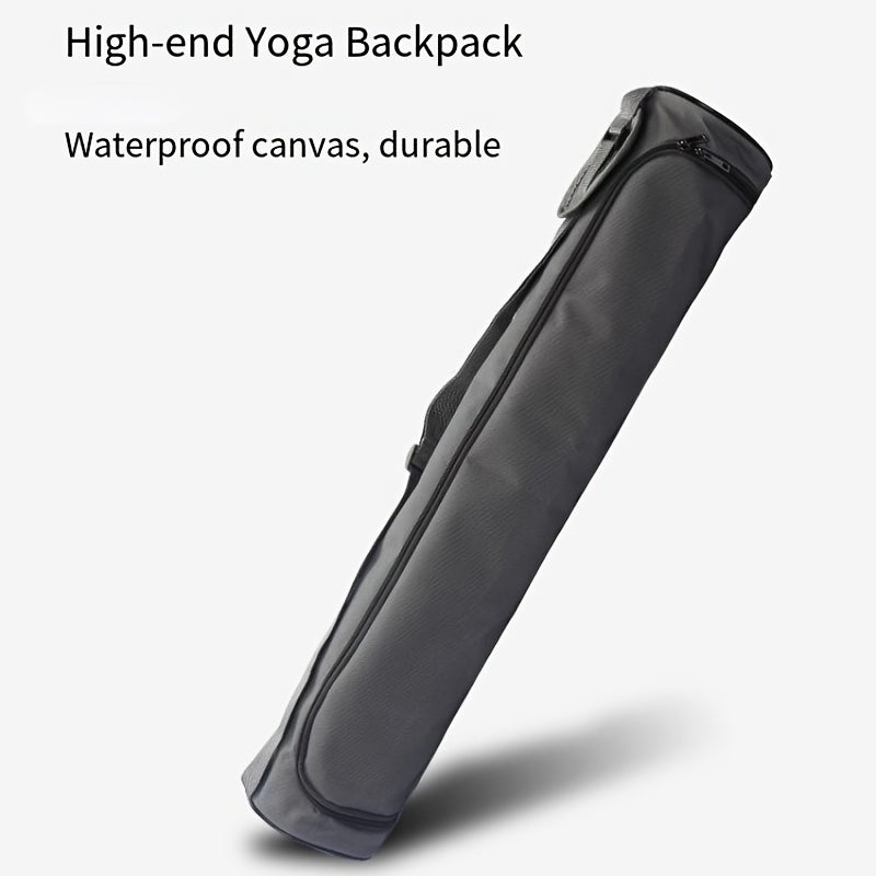 Breathable Mesh Yoga Mat Backpack Waterproof Canvas Bag