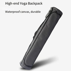 Breathable Mesh Yoga Mat Backpack Waterproof Canvas Bag