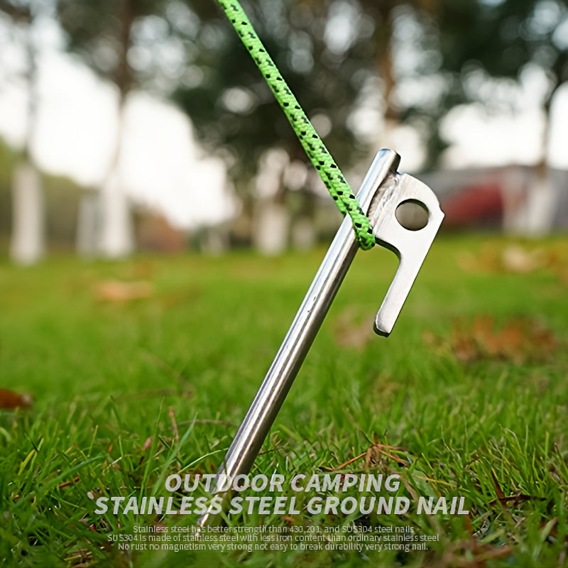 304 Stainless Steel Ground Nail for Camping Tent