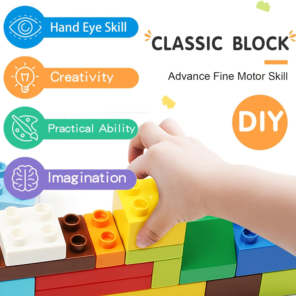 Large Particle Building Blocks DIY Assembly Toys