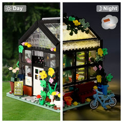 Flower Friends House Building Set - Elegant and Warm Environment - 579pcs