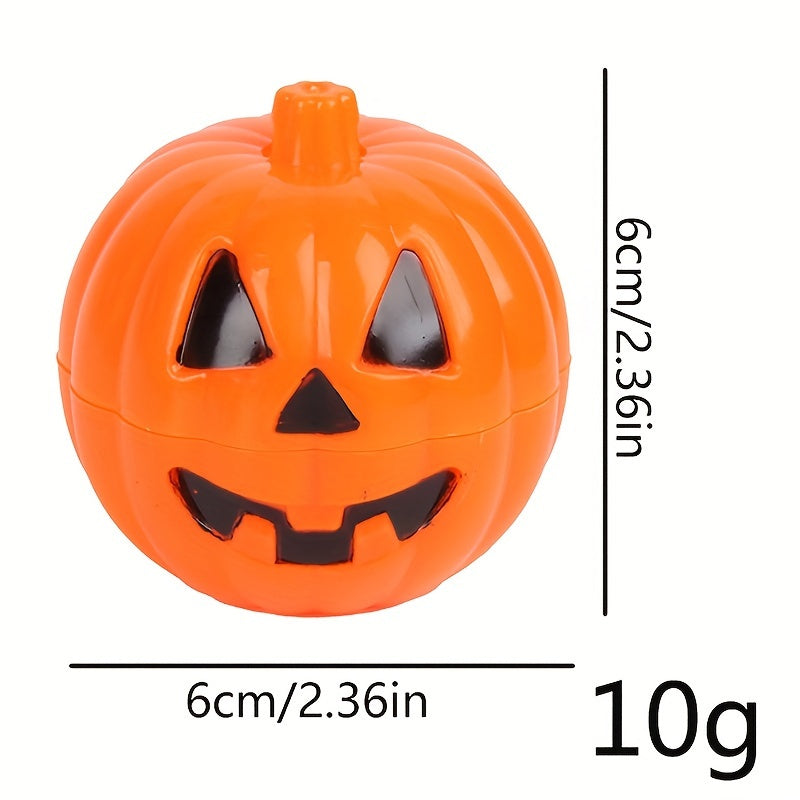 Halloween Pumpkin Bucket Egg Toy Storage Box Tricky Open Cover Candy