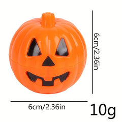 Halloween Pumpkin Bucket Egg Toy Storage Box Tricky Open Cover Candy