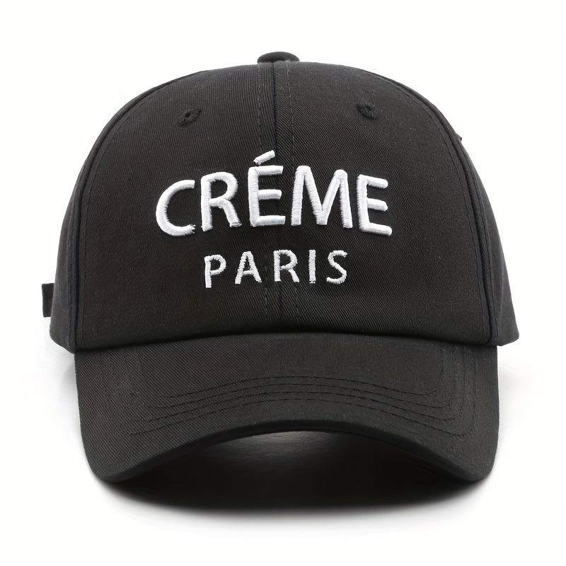 Letter Embroidery Peaked Cap Outdoor Men's Sun Hat Baseball Cap