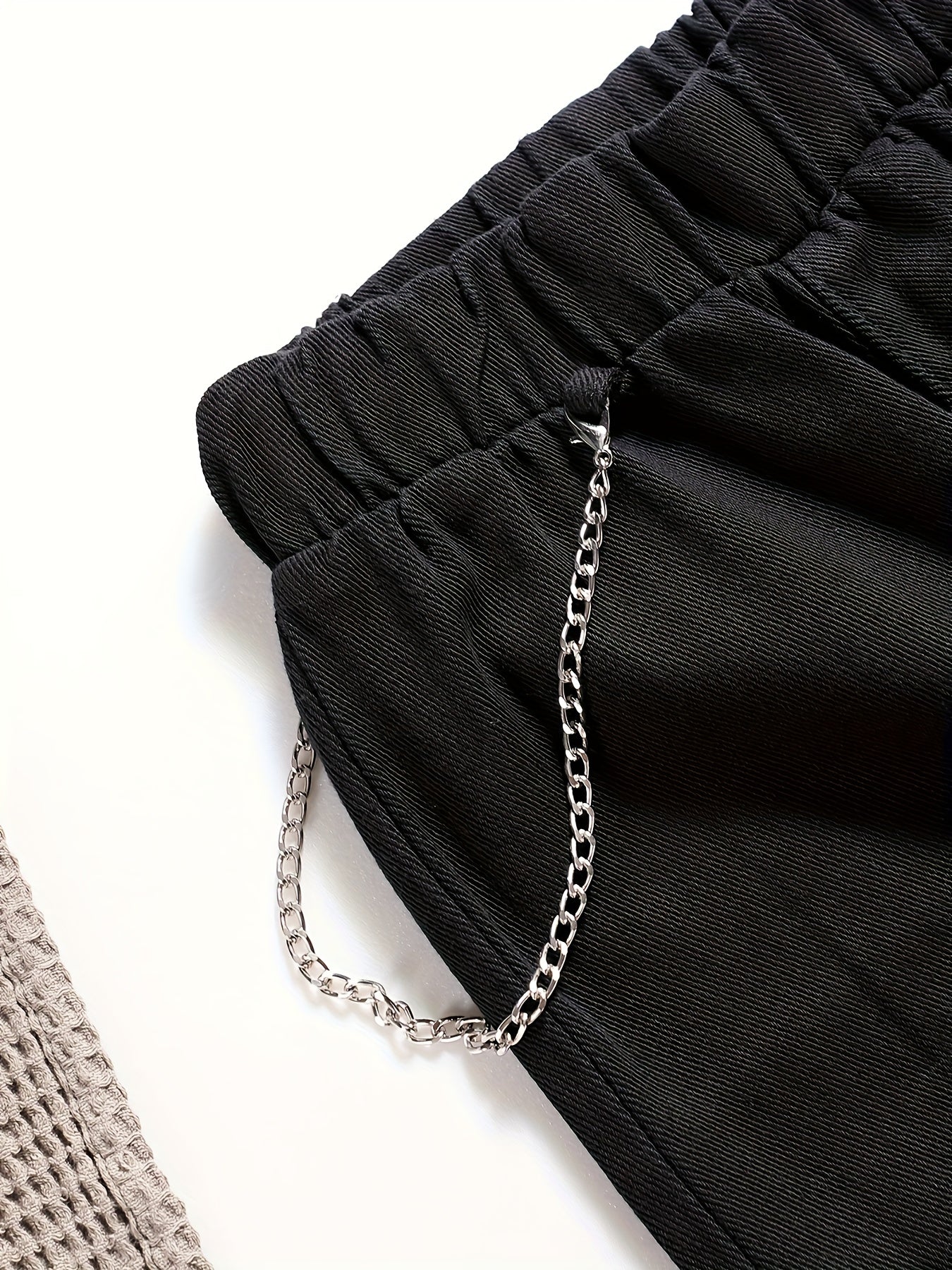 Girls Street Hip Hop Cargo Jogger Pants With Pockets