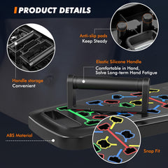 Durable Push Up Board 9 11 Meter Portable Folding Exercise Equipment