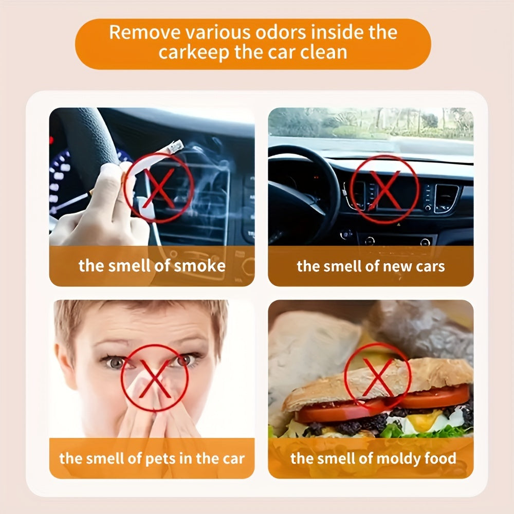 Car and Home Air Freshener with Light Fragrance for Odor Removal