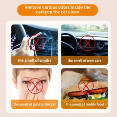 Car and Home Air Freshener with Light Fragrance for Odor Removal