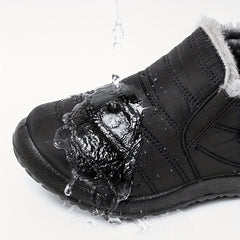 Women's Waterproof Snow Shoes Warm Winter Ankle Shoes