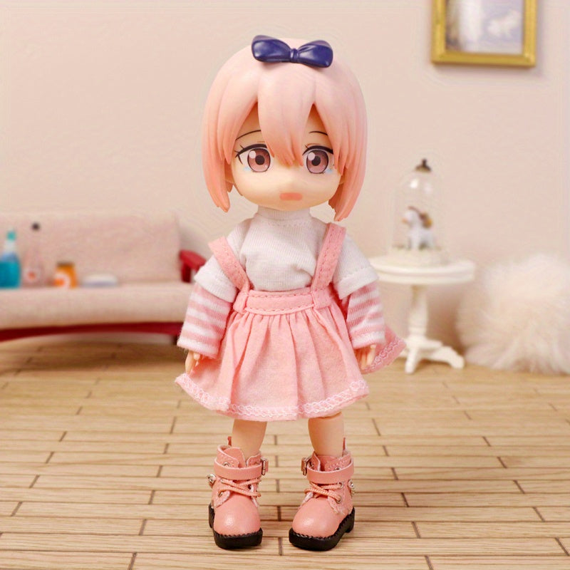 1pc 1.77" Doll Hoodie & Baby Clothes DIY Dress