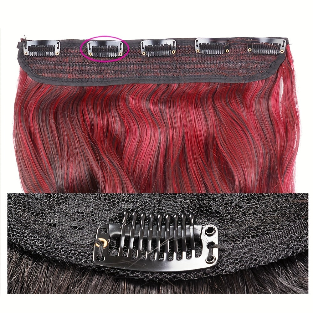 20pcs U Shaped Wigs Clips Silicone Back Hair Extensions Wedding Hair Accessories
