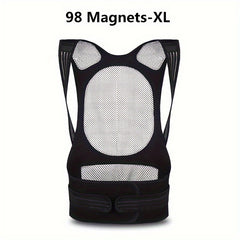 Magnetic Shoulder Warmer Waistcoat with Support Strips