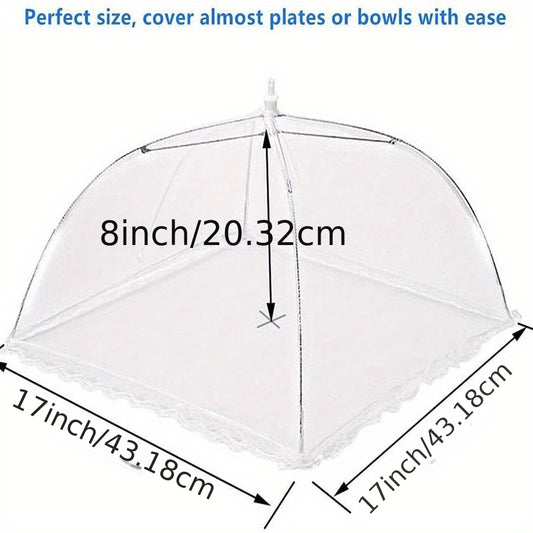 Collapsible Mesh Food Covers Outdoor Food Cover For Picnics BBQ Camping Travel
