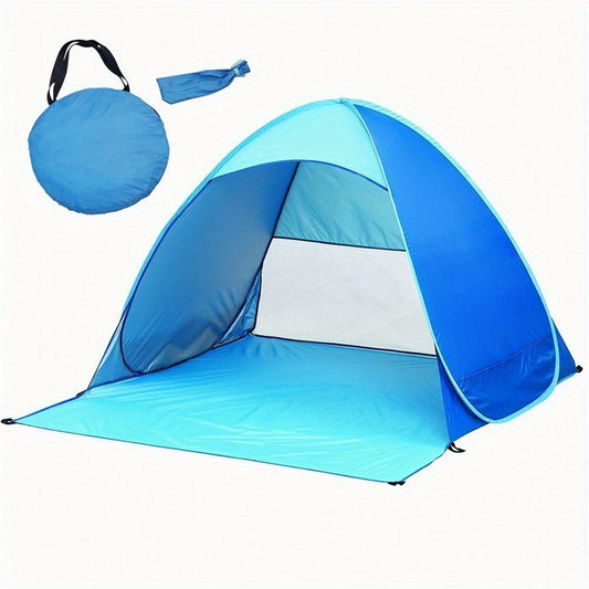 Portable Quick Opening Beach Tent Sunshade Anti UV Protection Seaside Tent
